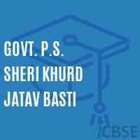 Govt. P.S. Sheri Khurd Jatav Basti Primary School Logo