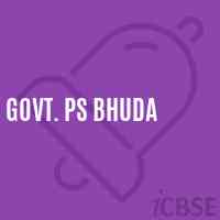 Govt. Ps Bhuda Primary School Logo