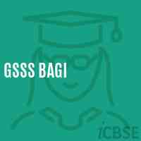 Gsss Bagi High School Logo