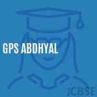 Gps Abdhyal Primary School Logo
