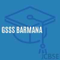 Gsss Barmana High School Logo