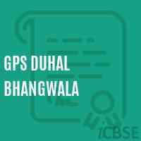 Gps Duhal Bhangwala Primary School Logo