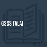 Gsss Talai High School Logo