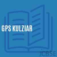 Gps Kulziar Primary School Logo
