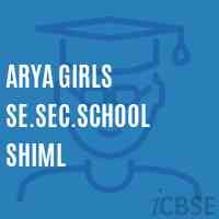 Arya Girls Se.Sec.School Shiml Logo