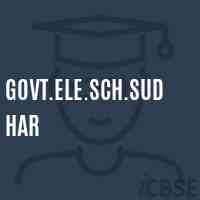 Govt.Ele.Sch.Sudhar Primary School Logo