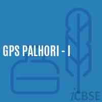 Gps Palhori - I Primary School Logo