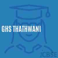 Ghs Thathwani Secondary School Logo