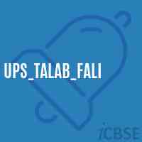 Ups_Talab_Fali Middle School Logo