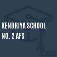Kendriya School No. 2 Afs Logo