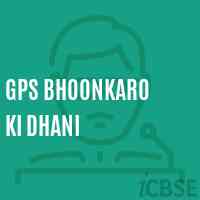 Gps Bhoonkaro Ki Dhani Primary School Logo