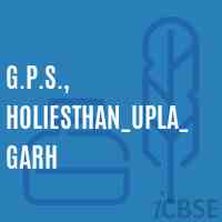 G.P.S., Holiesthan_Upla_Garh Primary School Logo