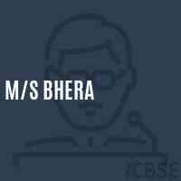 M/s Bhera Middle School Logo