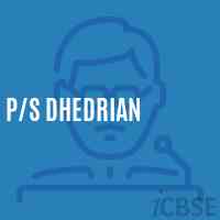 P/s Dhedrian Middle School Logo