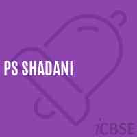 Ps Shadani Middle School Logo