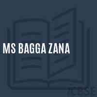 Ms Bagga Zana Middle School Logo