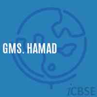 Gms. Hamad Middle School Logo