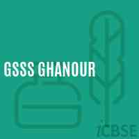 Gsss Ghanour High School Logo