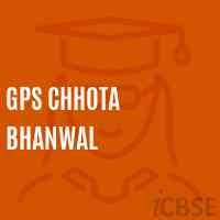 Gps Chhota Bhanwal Primary School Logo