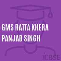 Gms Ratta Khera Panjab Singh Middle School Logo