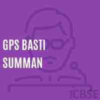 Gps Basti Summan Primary School Logo