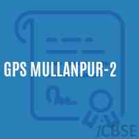 Gps Mullanpur-2 Primary School Logo