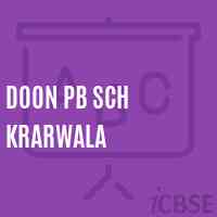 Doon Pb Sch Krarwala Senior Secondary School Logo