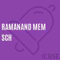 Ramanand Mem Sch Middle School Logo
