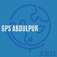Gps Abdulpur Primary School Logo