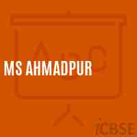 Ms Ahmadpur Middle School Logo
