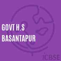 Govt H.S Basantapur Secondary School Logo