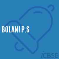 Bolani P.S Primary School Logo