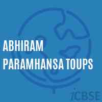 Abhiram Paramhansa Toups School Logo