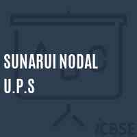 Sunarui Nodal U.P.S Middle School Logo