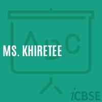 Ms. Khiretee Middle School Logo
