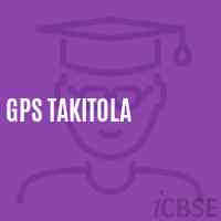 Gps Takitola Primary School Logo