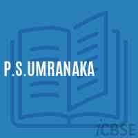 P.S.Umranaka Primary School Logo