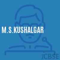 M.S.Kushalgar Middle School Logo