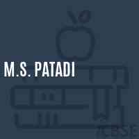 M.S. Patadi Middle School Logo