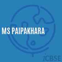 Ms Paipakhara Middle School Logo
