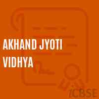 Akhand Jyoti Vidhya Secondary School Logo