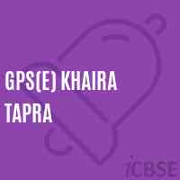 Gps(E) Khaira Tapra Primary School Logo