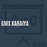 Gms Karaiya Middle School Logo