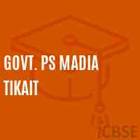 Govt. Ps Madia Tikait Primary School Logo