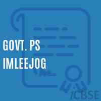 Govt. Ps Imleejog Primary School Logo