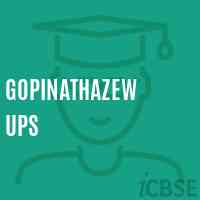 Gopinathazew Ups School Logo