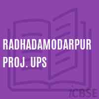 Radhadamodarpur Proj. Ups Middle School Logo