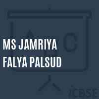 Ms Jamriya Falya Palsud Middle School Logo