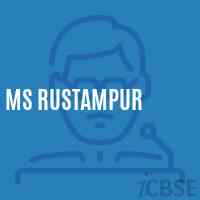 Ms Rustampur Middle School Logo