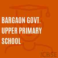 Bargaon Govt. Upper Primary School Logo
